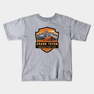 Grand Teton National Park Kids T-Shirt